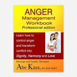 anger management workbook book cover