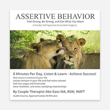 assertive behavior by family therapist abe kass