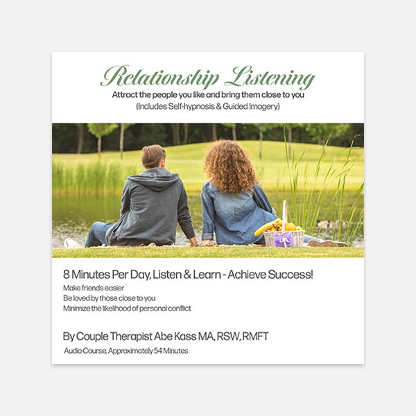 Relationship Listening Audiobook Cover Attract the People You Like and Bring Them Close to You