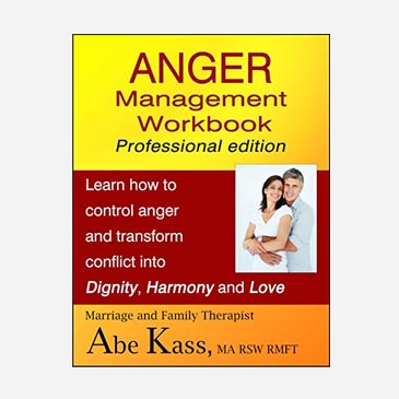 anger management workbook book cover